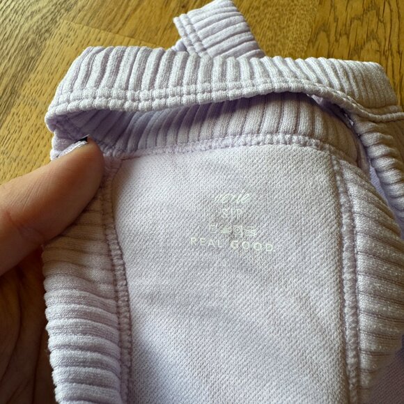 Aerie Light Purple Ribbed Crop Top Size Small - Picture 4 of 9
